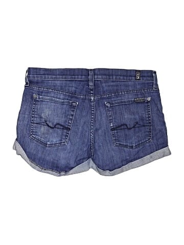 7 For All Mankind Denim Shorts (view 2)