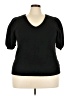 Nine West Black Short Sleeve Top Size 1X - photo 1