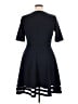Calvin Klein Solid Black Casual Dress Size 14 - photo 2