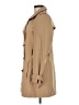 Calvin Klein 100% Polyester Tan Trenchcoat Size M (estimated) - photo 5