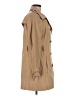 Calvin Klein 100% Polyester Tan Trenchcoat Size M (estimated) - photo 4