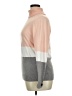 Calvin Klein Color Block Orange Turtleneck Sweater Size XL - photo 5