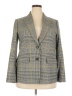 J.Crew Houndstooth Gray Blazer Size 16 - photo 1