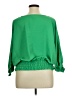 Vince Camuto 100% Polyester Green 3/4 Sleeve Blouse Size XL - photo 2