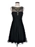 BCBGMAXAZRIA 100% Silk Black Cocktail Dress Size 4 - photo 1