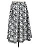 BCBGMAXAZRIA Paisley Silver Casual Skirt Size M - photo 2