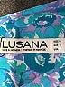 Lusana Paisley Blue Cocktail Dress Size M - photo 7