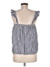 Old Navy Blue Sleeveless Blouse Size M - photo 2