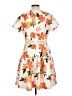 Alexia Admor Orange White Casual Dress Size 10 - photo 2