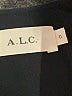 A.L.C. 100% Silk Solid Black Casual Dress Size 0 - photo 7