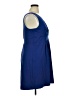 Lands' End Solid Blue Casual Dress Size XL (petite) - photo 4