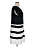 Unbranded Stripes Black Casual Dress Size XL - photo 4