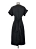J.Crew 100% Polyester Solid Black Casual Dress Size S - photo 2