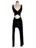 LNA Solid Black Jumpsuit Size XS - photo 1
