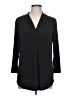Charter Club Black Long Sleeve Polo Size L - photo 1