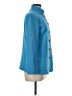 St. John 100% Wool Teal Wool Blazer Size 6 - photo 4