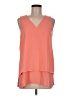MICHAEL Michael Kors 100% Polyester Orange Sleeveless Blouse Size M - photo 1
