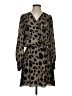 Parker 100% Silk Gold Black Romper Size M - photo 1