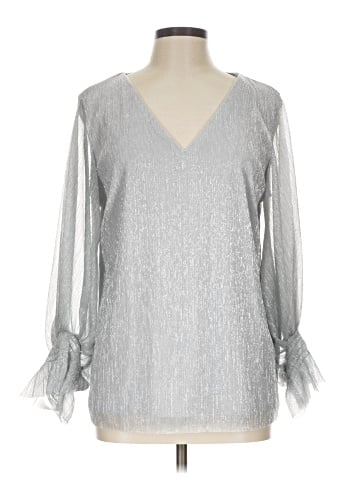 CeCe 3/4 Sleeve Blouse (view 1)