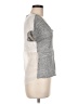 Sandro Gray Short Sleeve Top Size Med (2) - photo 4