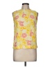 Equipment Yellow Sleeveless Blouse Size M - photo 1