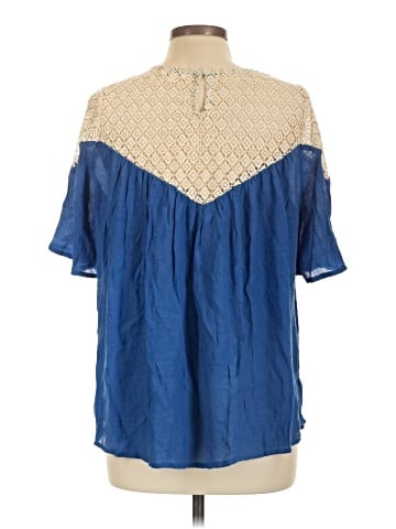Umgee Short Sleeve Blouse (view 2)