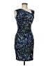 Vince Camuto Graphic Blue Cocktail Dress Size XS (petite) - photo 1