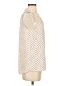 41Hawthorn 100% Polyester Polka Dots Ivory Sleeveless Blouse Size S - photo 4