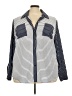 Lane Bryant 100% Polyester Stripes Blue Long Sleeve Blouse Size 22 - 24 Plus - photo 1