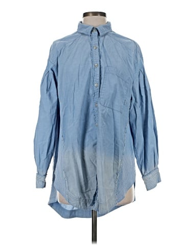 We the Free Long Sleeve Button-Down Shirt (view 1)