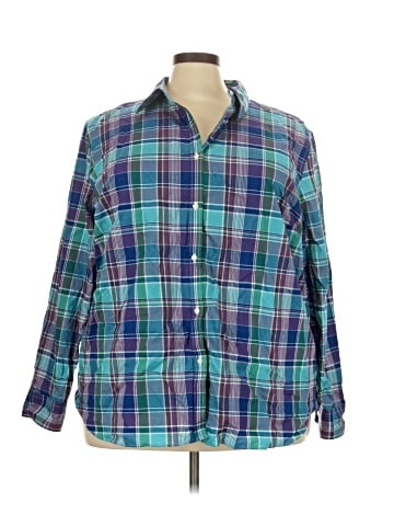 Chaps Long Sleeve Button-Down Shirt (view 1)
