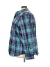 Chaps 100% Cotton Plaid Blue Long Sleeve Button-Down Shirt Size 3X - photo 5