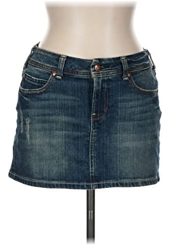 Vigoss Studio Denim Skirt (view 1)