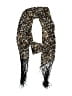 Unbranded Animal Print Brown Scarf One size - photo 1
