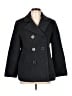 L.L.Bean 100% Wool Black Wool Coat Size 12 - photo 1