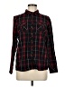 Westport 1962 Plaid Black Long Sleeve Button-Down Shirt Size S - photo 1