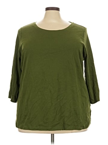 Isaac Mizrahi LIVE! 3/4 Sleeve T-Shirt (view 1)