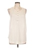 H&M Ivory Sleeveless Blouse Size L - photo 1