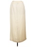 Metrostyle 100% Polyester Solid Ivory Formal Skirt Size 12 - photo 2