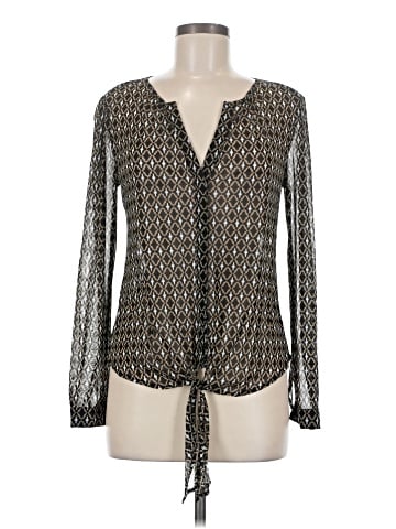 INC International Concepts Long Sleeve Blouse (view 1)