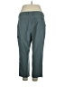 Eddie Bauer Solid Teal Casual Pants Size 16 - photo 2