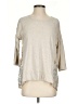 Soft Surroundings 100% Cotton Tan 3/4 Sleeve Top Size S - photo 1