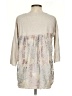 Soft Surroundings 100% Cotton Tan 3/4 Sleeve Top Size S - photo 2