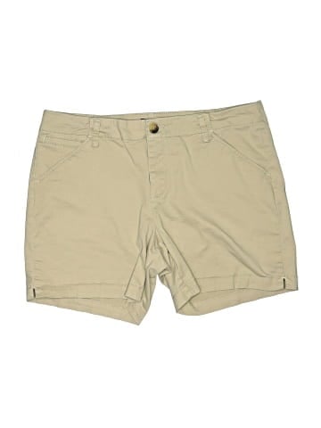 Lee Khaki Shorts (view 1)