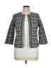 Christopher & Banks Print Gray Blazer Size 1X (estimated) - photo 1