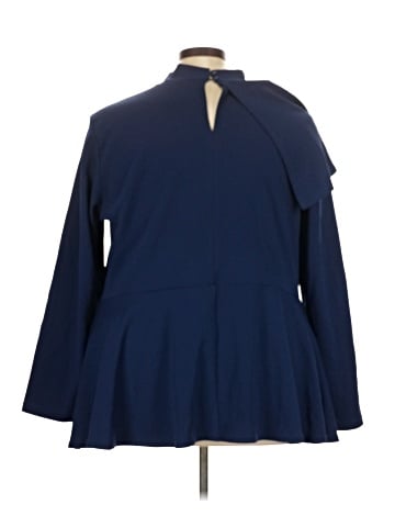 Ashley Stewart Long Sleeve Blouse (view 2)