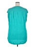 Spense Teal Short Sleeve Top Size 2X - photo 2