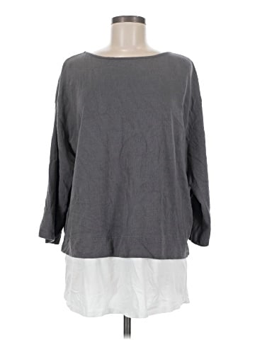 Purejill 3/4 Sleeve Top (view 1)
