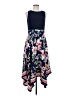 Elle Floral Blue Casual Dress Size M - photo 1
