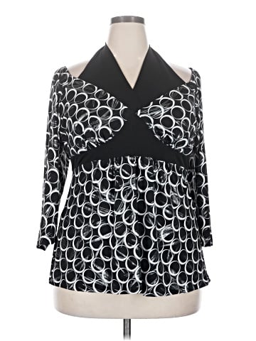 Maurices 3/4 Sleeve Blouse (view 1)